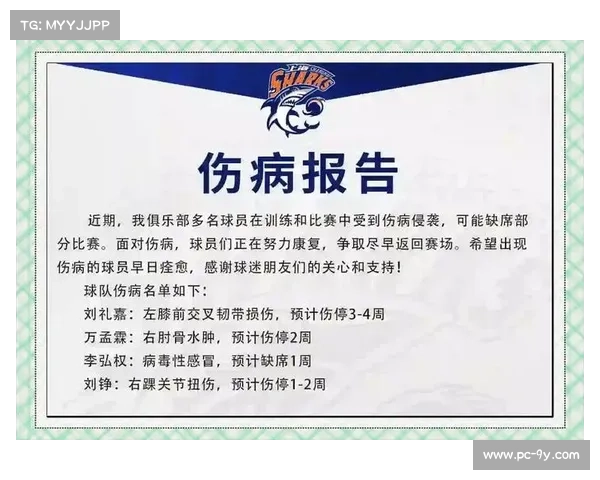 球员伤病状况对各球队赛季战绩走势产生显著影响 球员伤病状况对各球队赛季战绩走势产生显著影响